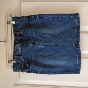 Free People Denim Skirt